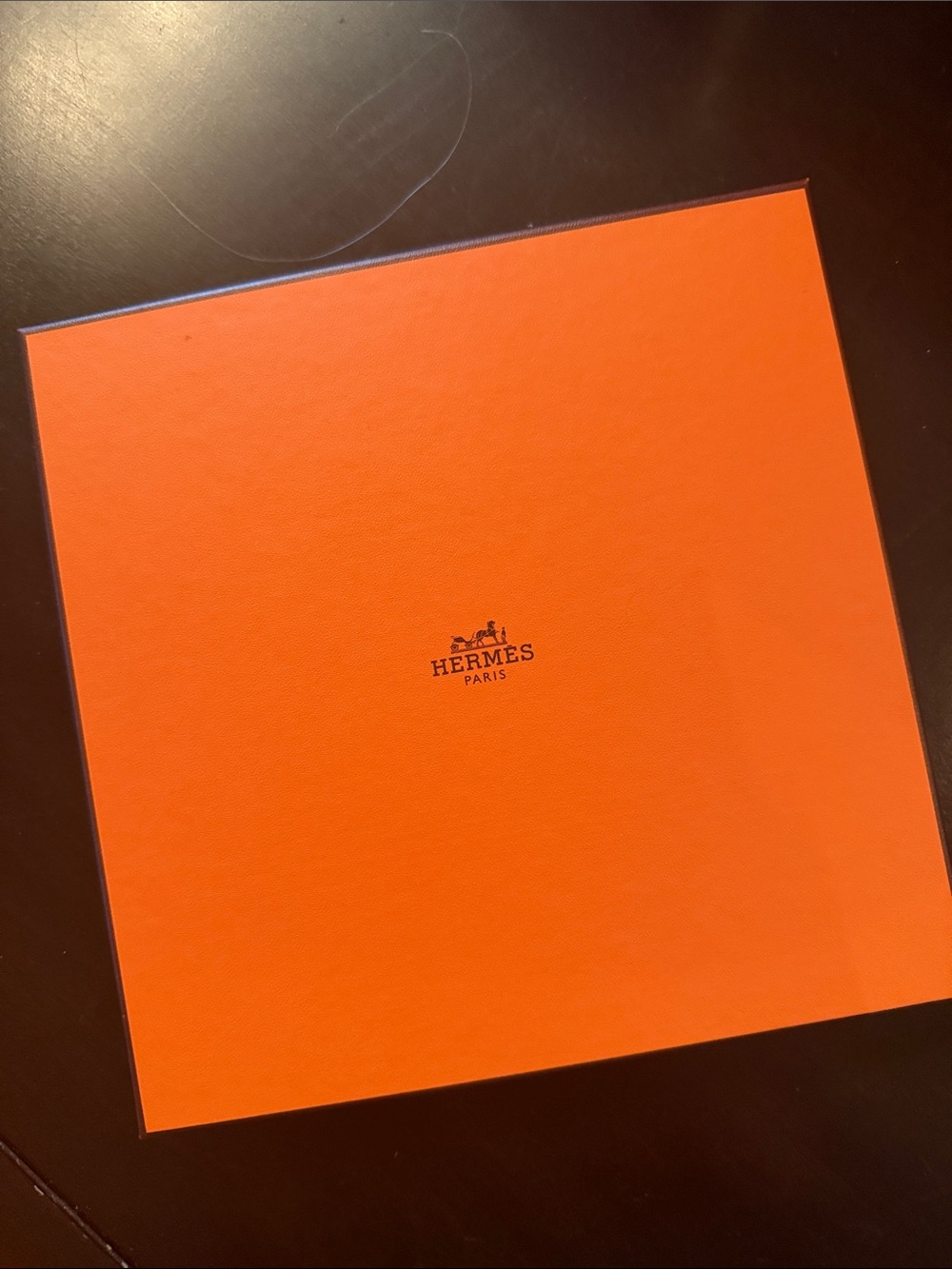 Authentic Hermes Scarf Box